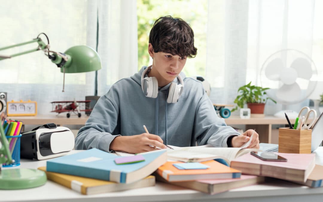 young people in a supportive community environment